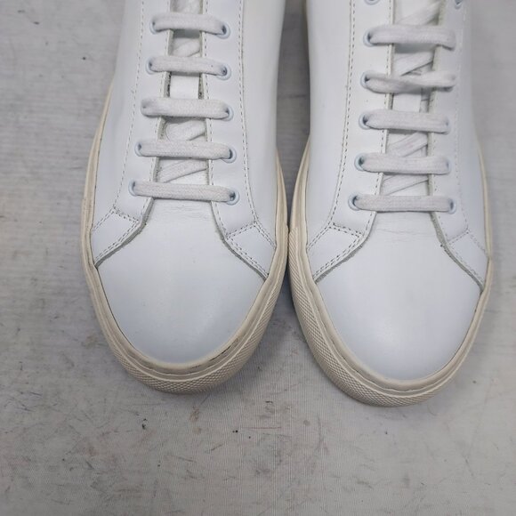 Common Projects White Retro Classic Low Top Womens Sneaker - Picture 9 of 11